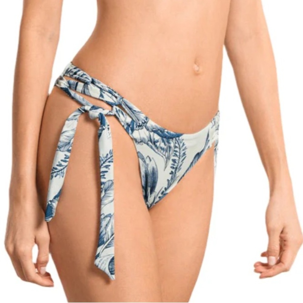 Maaji Calla Lilly Romania Side Tie Reversible Bikini Bottom